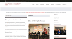 Desktop Screenshot of apes-presse.org