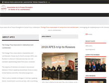 Tablet Screenshot of apes-presse.org